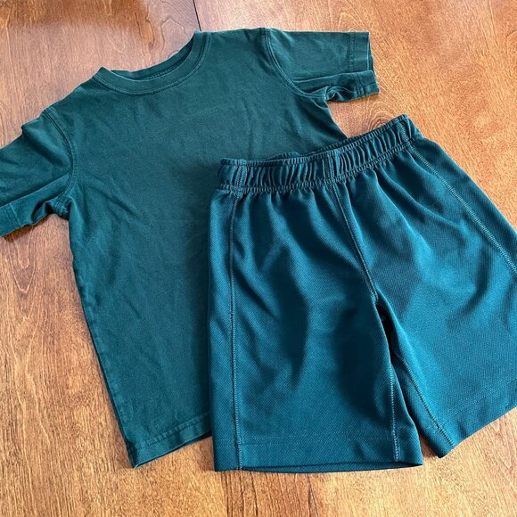 Lands' End forest green outfit 5-6 - Picture 8 of 11